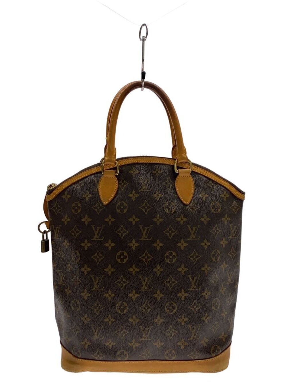 LOUIS VUITTON Lockit Monogram Canvas Brown